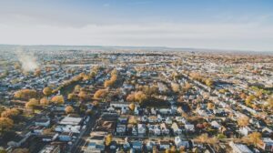 New Jersey aerial view
